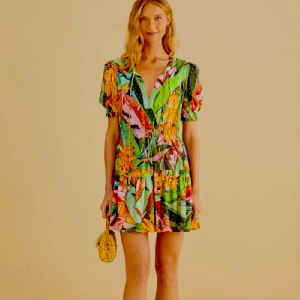 Farm Rio NWT Mini Dress, size: L
